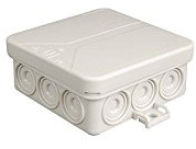 Spelsberg die 12-l Polypropylene (PP) Electrical Junction Box – Electrical Junction Boxes (Grey, 85 mm, 85 mm, 37 mm)