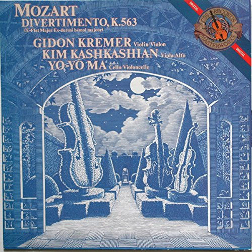 Wolfgang Amadeus Mozart , Gidon Kremer , Kim Kashkashian , Yo-Yo Ma - Divertimento, K. 563 - CBS Masterworks - IM 39561