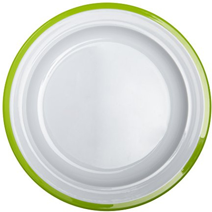OXO Tot Big Kids Plate with Non-Slip Base- Green by OXO Tot