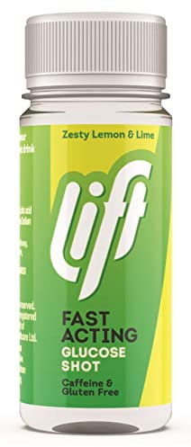 Lift Fast Acting Glucose Shot, Zesty Lemon and Lime, 60 ml
