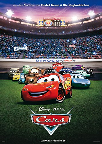 Cars: Teaser (2006) | original Filmplakat, Poster [Din A1, 59 x 84 cm]