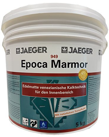 Jaeger 949 Epoca Marmor Mit Natürlichem Sumpfkalk für Innenbereich matt bis seidenmatt 5 KG