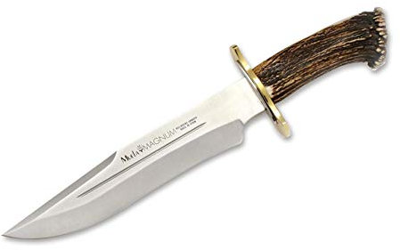 Muela Unisex – Erwachsene Magnum Bowie 26 Feststehendes Messer, braun, 44.5