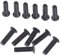 Handbohrer-Gewindeschrauben, 6er-Pack, M5/M6, 22 mm, Linksgewinde für Bohrfutterschaft-Adapter