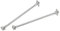 KIMISS 1 par RC, Eje de Transmisión de Alta Resistencia para Wltoys Wltoys Antriebswelle 144001, Metal para Coche 144002 124018 124019 124017 124016 144010
