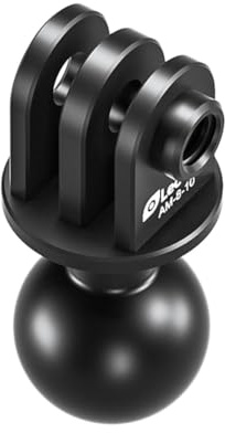 Leofoto Gelenkarm AM-8-10 Gelenk mit Aufnahme für GoPro-Kameras