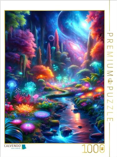 CALVENDO Puzzle Cosmic Garden - Astronomie Bild | 1000 Teile Lege-Größe 64 x 48 cm Foto-Puzzle für glückliche Stunden
