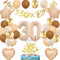 wenweo Deko 30 Geburtstag Frau, Deko Set 30.ter Geburtstag Frau enthält die Notwendigen Latexballons für die Party, 30-jährige Aluminiumfolienballons und HAPPY BIRTHDAY Banner