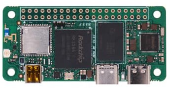 Radxa Zero 3W RK3566 4-Core CPU SBC, GPU, NPU, HDMI mit 1080P Ausgang, Single Board Computer (Radxa Zero, 3W 8GB mit GPIO)