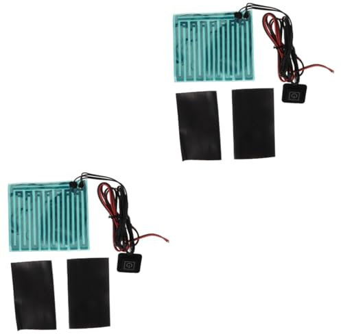 OUNONA 2stücke Universelle Heizgriffe Für Motorräder Mit Einstellbarer Temperatur Regelung Beheizte Handgriffe Anti-rutsch Design Einfache Installation Für Kalte Fahrten