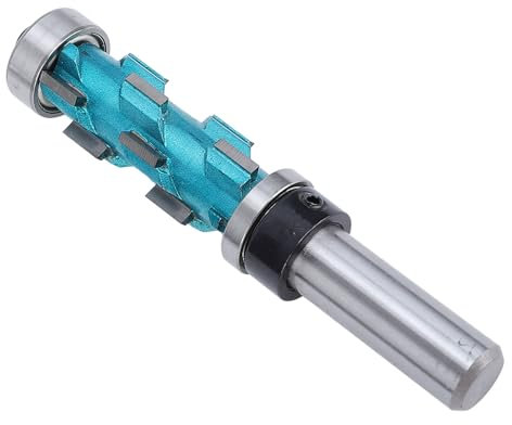 Flush Trim Router Bit, 1/2 Schaft Spirale Carbid Flush Trim Router Bit Doppel Lager Spirale Trimmer 3/4in Dia 1-11/16in Schnitt Länge Flush Trim Bit Für die Holz Bearbeitung