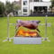 Large Grill Rotisserie Kit in Stainless Steel Electric Rotisserie Kit Spit Roast Hog Roaster Machine Electric BBQ Rotisserie Grill Rod W/Motor Barbecue Lamb Goat Tool for grill various foods 2.5 RPM