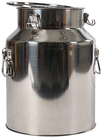 Carafe hermétique à lait en acier inoxydable 14/18/22/28 l