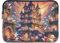 Cute Elves Mysterious Castle Bag for Laptop Women, Medium Shockproof Protective Computer Carrying Cover, 13-13.3 Inch Computer Bag for Men