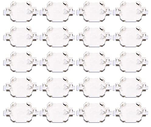 Yazhuq 20 piezas de soporte de batería CR1616 CR1620 CR1625 CR1632 compatible con Gameboy GB GBC para GBA Game Card Cartridge 20 piezas de batería der (otros accesorios en la imagen no están incluidos