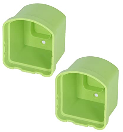 Itonash 2Pcs 18V Battery Holder, ABS Wall Mount Storage Bracket with 5mm Fixed Screw Hole, for RYOBI Power Tool Accessories