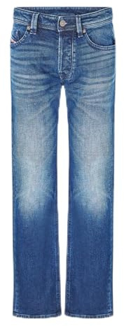 Diesel Herren D-strukt L.34 Pantaloni Jeans, 01 Mid Blue, 32 W/30 L