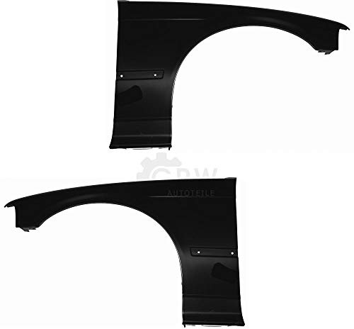 Kotflügel Satz Kotflügelsatz Fender Set vorne links und rechts Unlackiert ohne Blinkleuchtenöffnung Stahl passend für 3er Compact E36