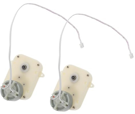 GALPADA 2 Stück Leiser Gleichstrom Uhrenbewegermotor mit Untersetzungsgetriebe Langsame Drehzahl Ersatzmotor für Automatische Uhrenbeweger Kompatibel mit Uhrenaufbewahrungsboxen