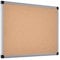 Bi-Office Korktafel Maya Mit Aluminiumrahmen und Hochwertiger Naturkorkoberfläche, Pinnwand, 60 x 45 cm