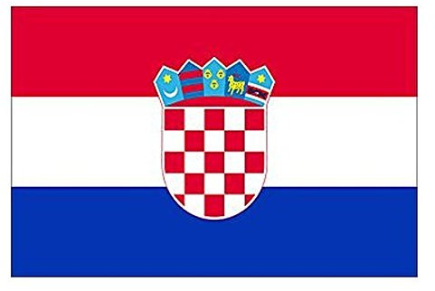 Flag Wholesaler Croatia Flagge, Mehrfarbig, Large
