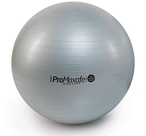 Pezzi® PROmaxafe Gymnastikball Fitnessball Sitzball Therapieball silber 75 cm