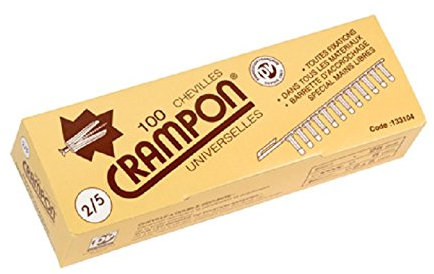 Vinmer 133137 Pack de 100 Chevilles crampon 2/5