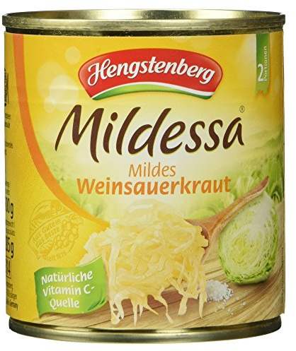 Hengstenberg Mildessa Mildes Weinsauerkraut, 285 g