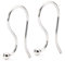 Trollbeads Damen Ohrhaken, silber TAGEA-00002