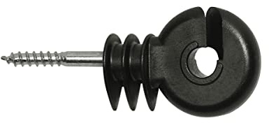 Ringisolator kompakt, schwarz kurze Stütze