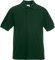 Fruit of the Loom Boys' Polo Shirt green Bottle Green 14 Years