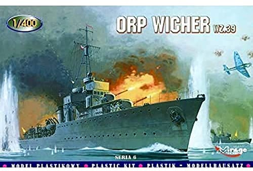 Mirage Hobby 40065 - Zerstörer ORP Wicher 1939, Schiff