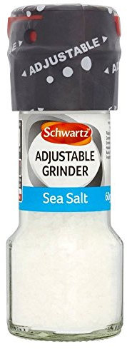 Schwartz Sal Marina Molinillo Ajustable (60g) (Paquete de 6)