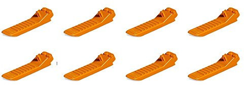 Lego Parts: #630 Classic Brick Separator (Orange, Pack of 8)