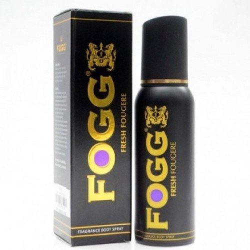 Fogg Fresh Fougere Black Series Perfume Deodorant Amasing Fragrance for Men Collection Fresh Fougere Deo Body Spray 120ml by Fogg