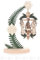 Rudolphs Schatzkiste Pyramide Wärmespiel mit Engeln und Weihnachtsmann hängend am Ständer Breite x Höhe x Tiefe 14 cmx22 cmx7 cm NEU Erzgebirge Tischpyramide Weihnachtspyramide