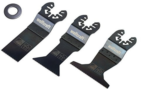 wolfcraft 8490000 Kit d'outils Multifonctions pour Cloison Sèches - Standard noir