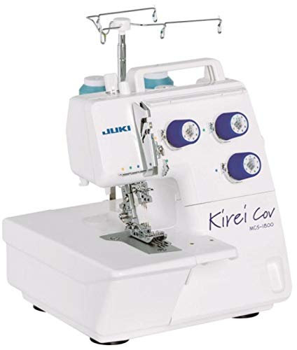 Juki MCS-1800 Kirei Coverlockmaschine, für perfekte Nähte und Säume, als Ergänzung für Overlock-Maschinen