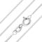 Aeon Jewellery 925 Sterling Silber Kette - 1 mm Diamantschliff Gliederkette I Größen 40-76 cm I Silber Kette Für Stufenlooks, Geschenke oder Anhänger-Ersatz I Mit Poliertuch & Etui