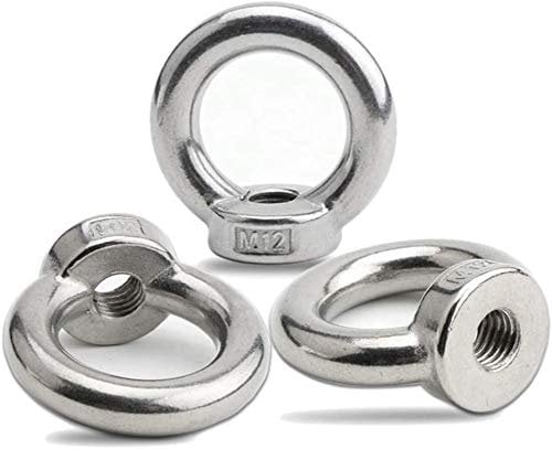 BOZONLI M5 Ringmutter Ösenmutter 304 Edelstahl Ringmuttern 3 Stück