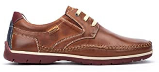 Pikolinos Zapatos Cordones en Cuero Marbella para Caballero Color Cuero