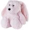 Warmies Peluche Lapin Rose Sac Micro-ondable, Parfumé à la Lavande Française, Peluche Poudrée pour une Relaxation et un Soulagement Chaleureux