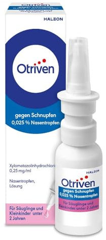 OTRIVEN gegen Schnupfen 0,025% Nasentropfen 10 ml