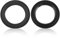 2 uds. Borde Envolvente de Goma para Altavoz, Anillos de Borde de Espuma para Subwoofer, Piezas de Repuesto para Woofer, para Reparación de Altavoces o Bricolaje (Negro) (5 Pulgadas / 12,7 cm)