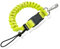 nitescuba Spiralkabel Spring Coil zum Tauchen,tauchen zubehör,Anti-Lost Spring Coil Lanyard mit Schnellverschluss-Schnalle für Unterwasserkameras und Tauchblitzlichter (Gelb)