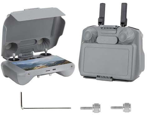 RC Sun Hood Cover Fernbedienung Sonnenschutz Displayschutzfolie 2-in-1 Schutz für DJI RC 2 Air 3 Controller Drohne Zubehör