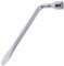 AERZERIX - C68473 - Radmutternschlüssel 19 mm ''L'' 295x95x28 mm 6-Kant mit flachem Schraubendrehergriff - aus Cr-V-Stahl