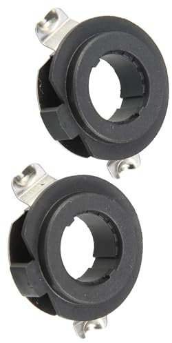 MACHSWON 2 Stück H7 LED-Scheinwerfer-Halterungsadapter, Sockelhalter-Clip für Volkswagen Tiguan CC CLA250 für Mercedes Benz GLS450 ML350 GL450