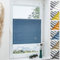 Grandekor Plissee ohne Bohren Verdunkelung Blau 90x130cm(BxH), Klemmfix Verdunklungsplissee für Fenster Tür, Thermo Plissees Verdunklung Blickdicht für Schlafzimmer, Wohnzimmer, Büro