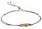 Acura-Styles Damen Citrin Armband echte Steine Edelstein Armband Bergkristall Armband Echter Stein Heilstein Armband Handmade Verstellbar mit 925 Silber Schiebekugel, Geschenk für Frauen